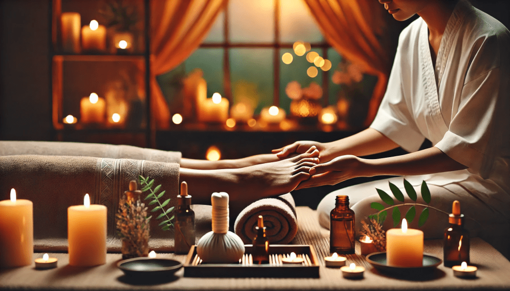 자연 치유력을 높이는 발 마사지: 반사 요법과 지압 마사지로 통증 완화와 면역력 증진을 실현하는&nbsp;방법