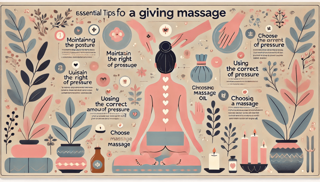 마사지 필수 팁